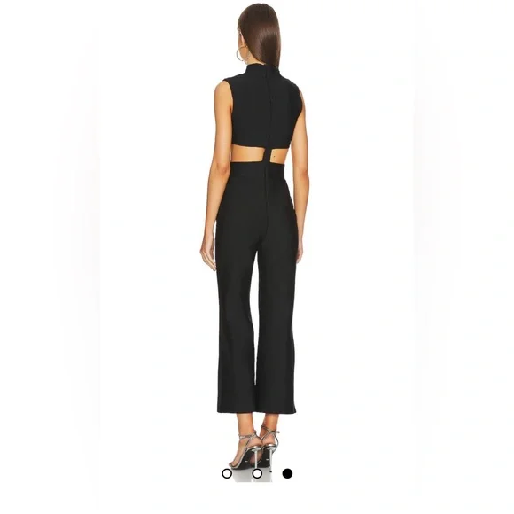 Elliatt Black Cutout Jumpsuit - Picture 2 of 8